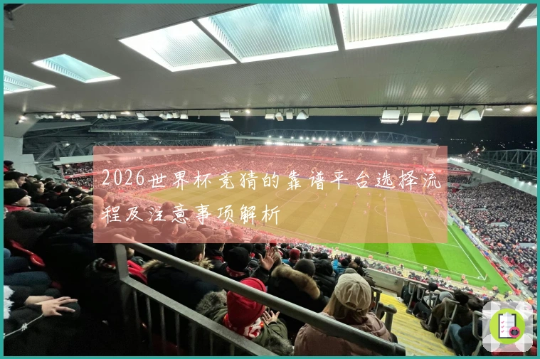 2026世界杯竞猜的靠谱平台选择流程及注意事项解析